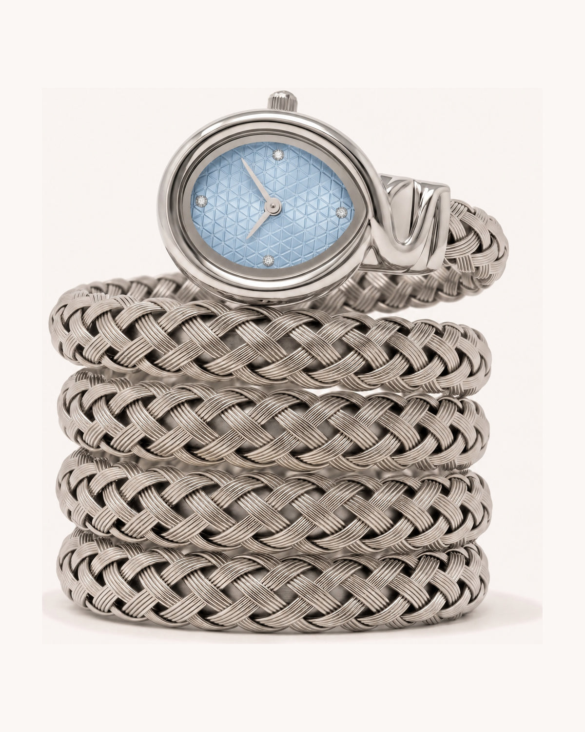 Mayceline Eden Watch — Blue Silver