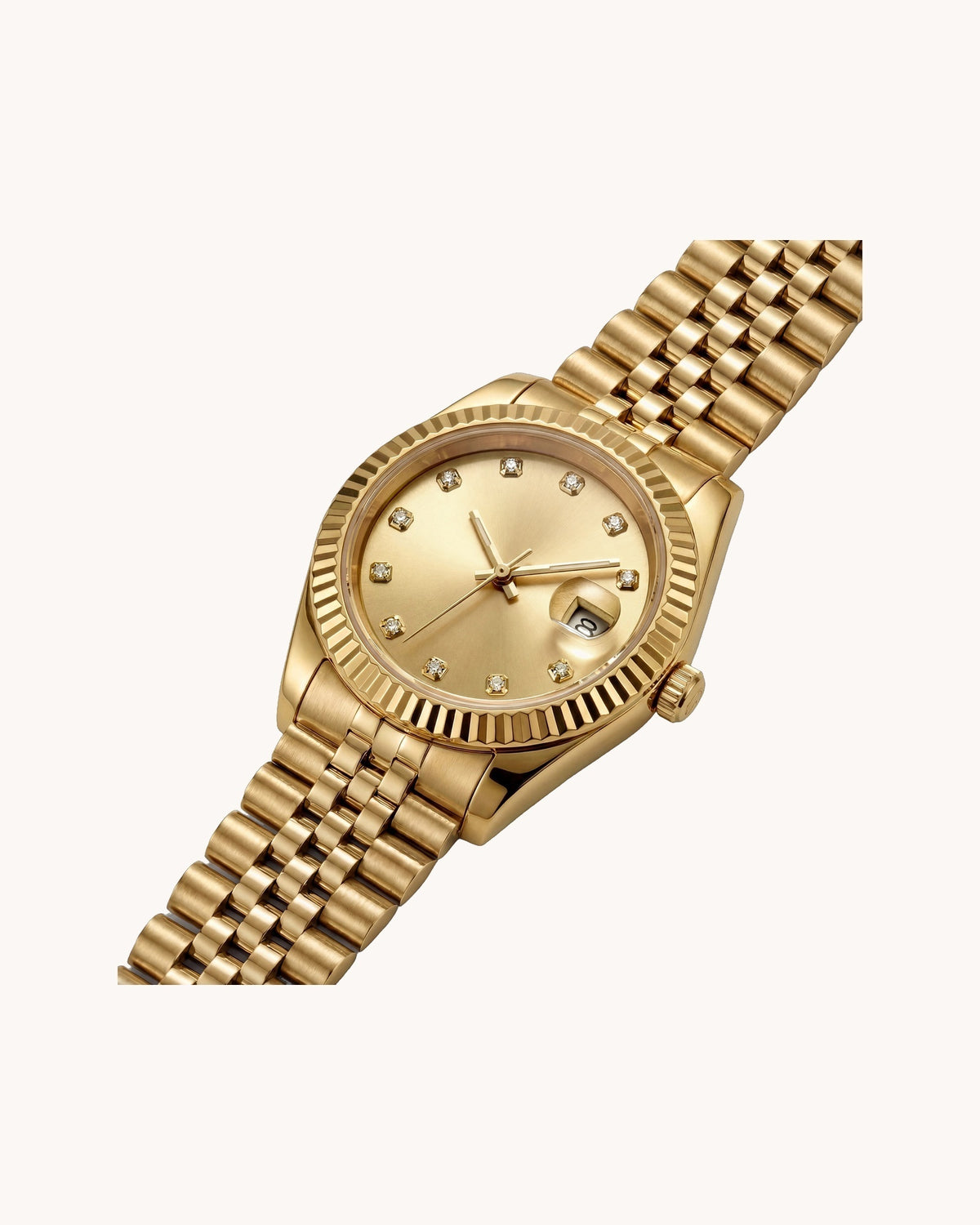 Mayceline Luna Watch — Champagne