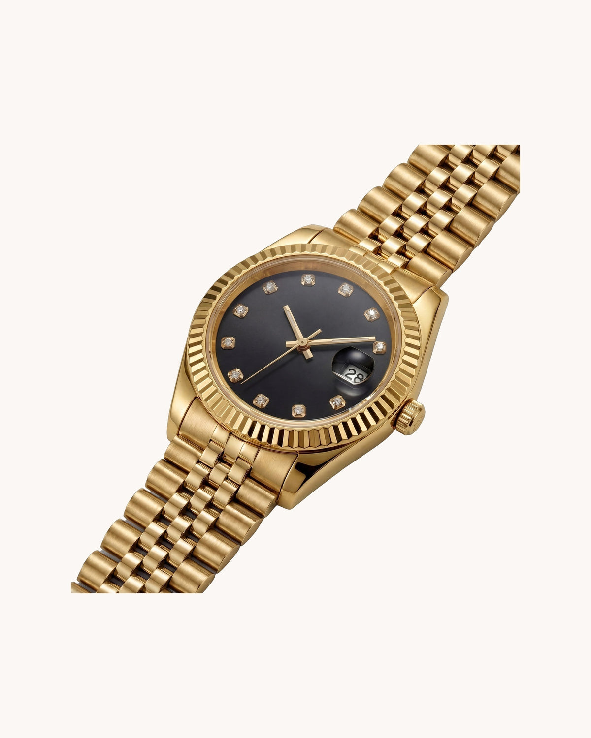 Mayceline Luna Watch — Gold Noir