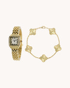 2-Piece Watch Bracelet Set "Sofia"