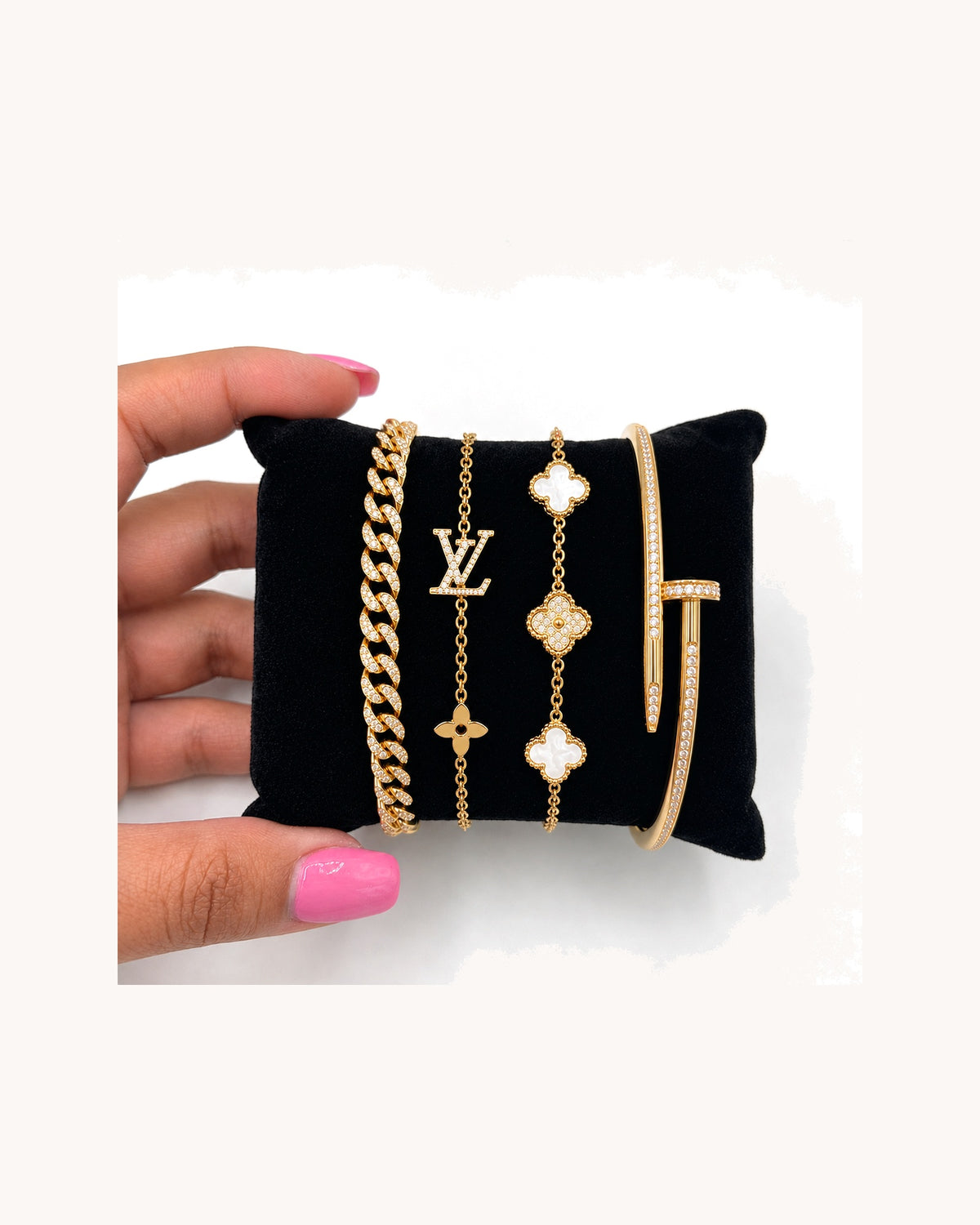 Mayceline Beverly Hills set