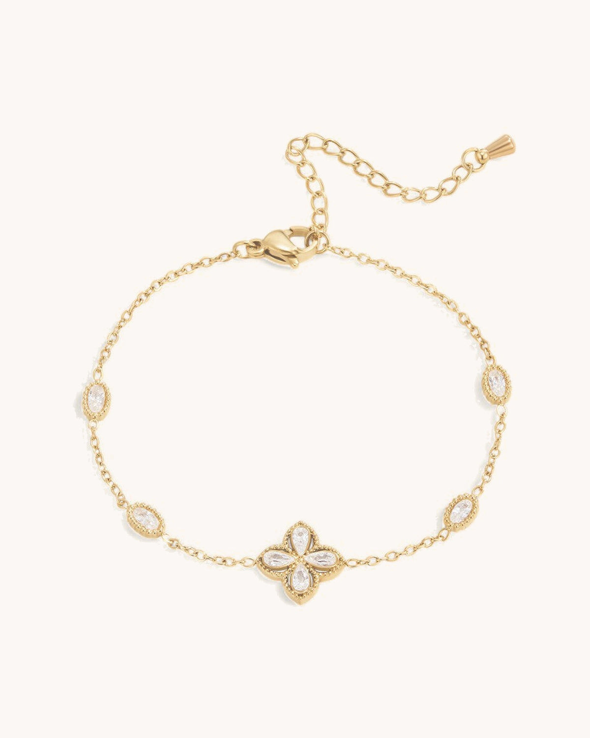 Clover | Crystal Bracelet