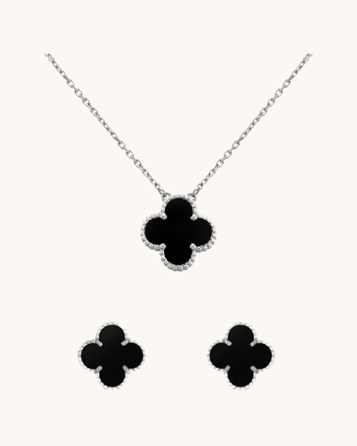 CLOVER | Silver Black 2-Bundle
