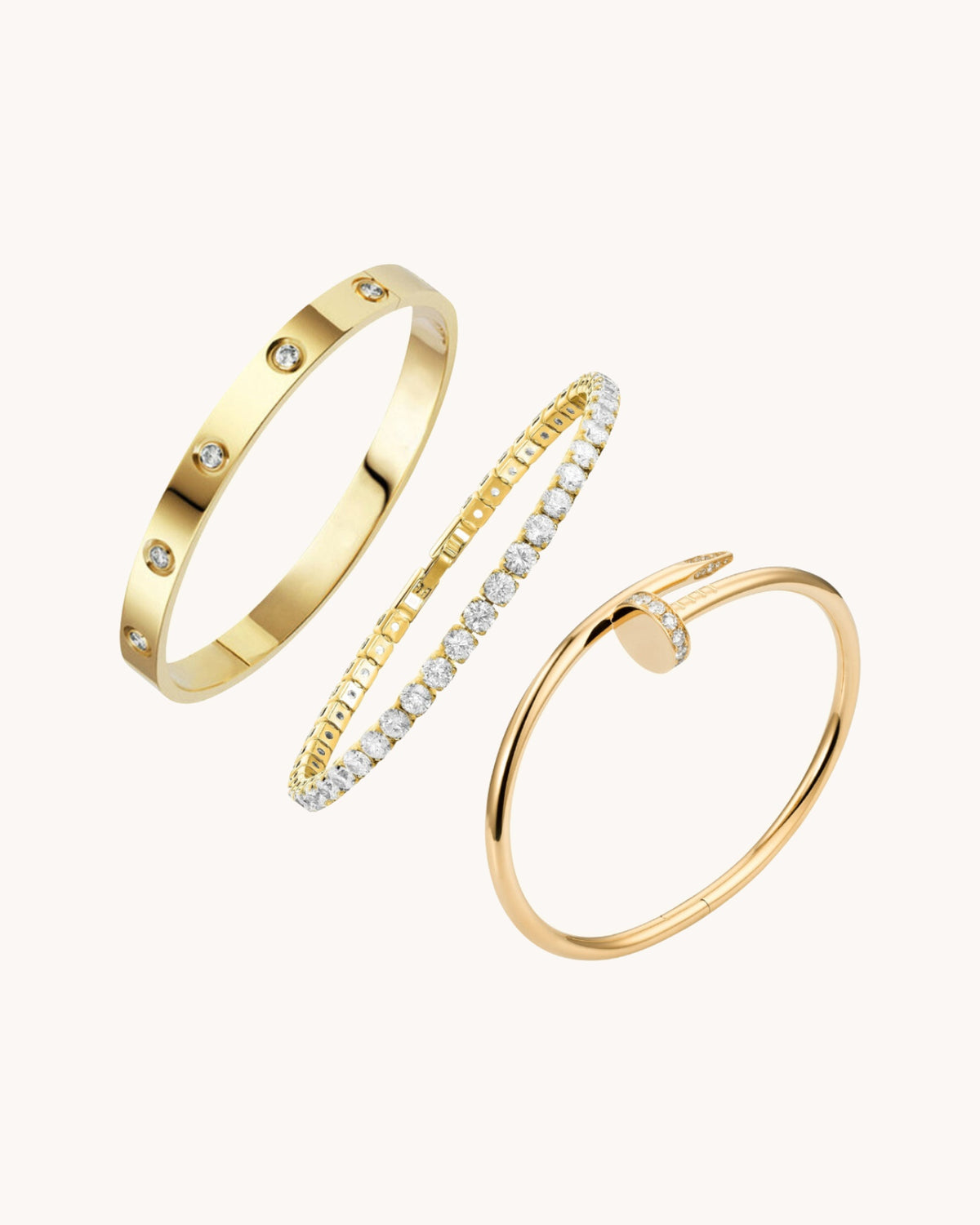 3-Piece Bracelet Set "Julia"