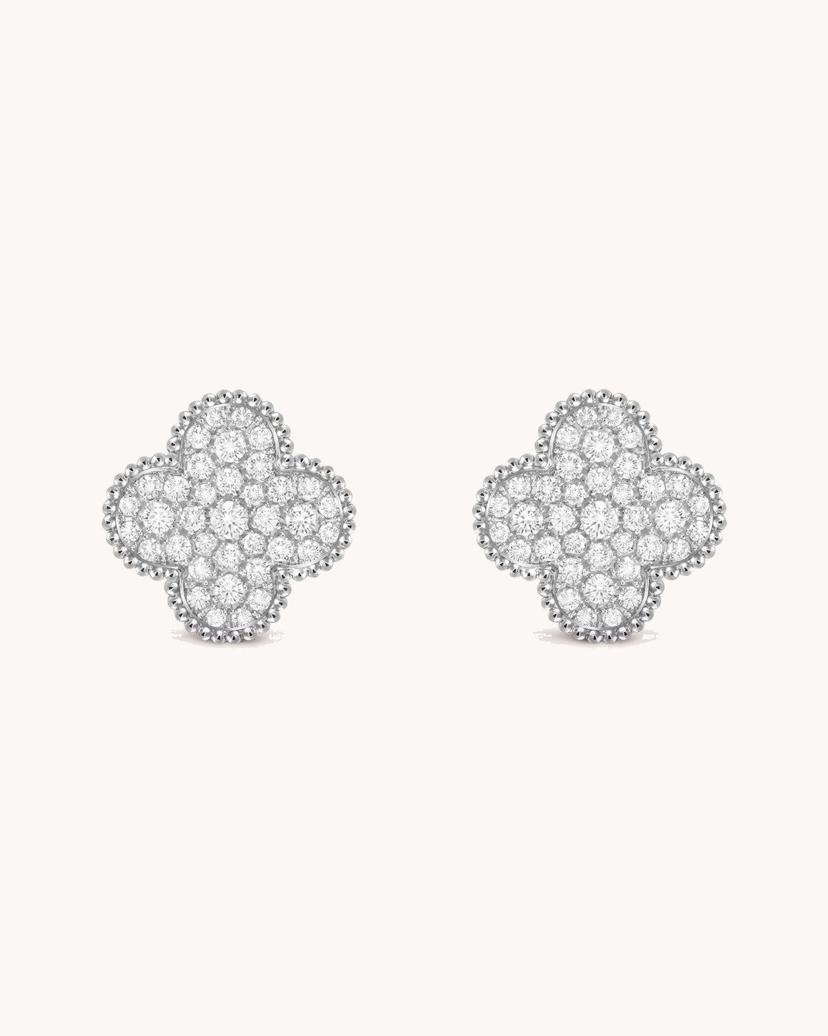 Mayceline Magic Earrings — Diamond 18K white gold