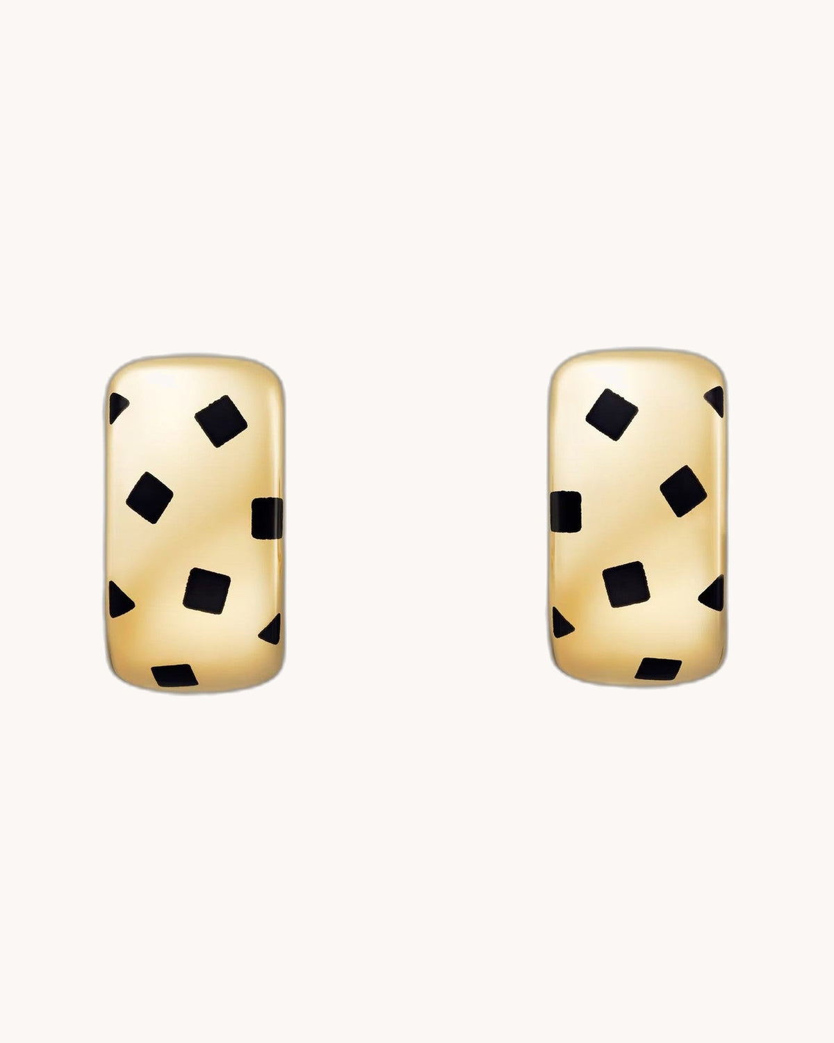 Mayceline Fauve Earrings – Small Model (Yellow Gold)