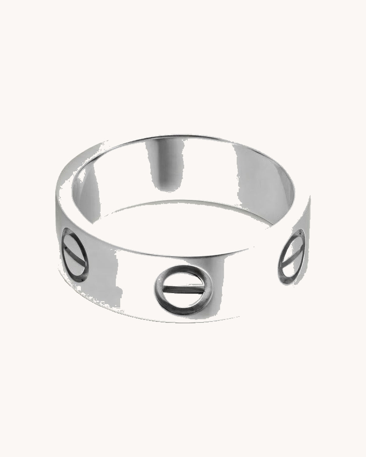 Mayceline Classic Ring — White Gold
