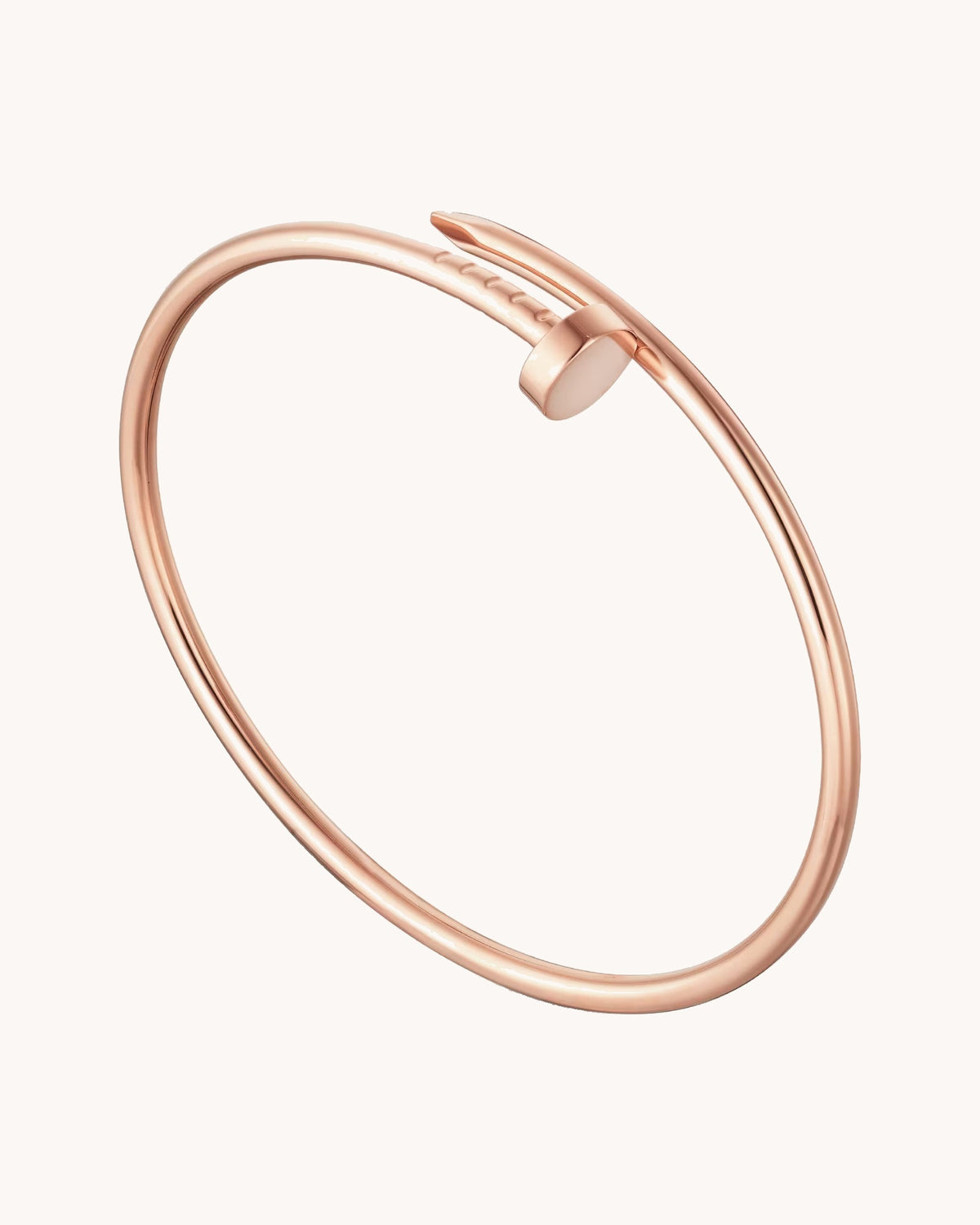 Mayceline Linéa Clou Bracelet, Small Model — Rose Gold — image 1