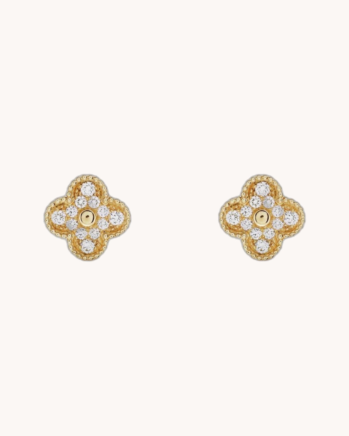 CLOVER | Gold Earrings Prestige