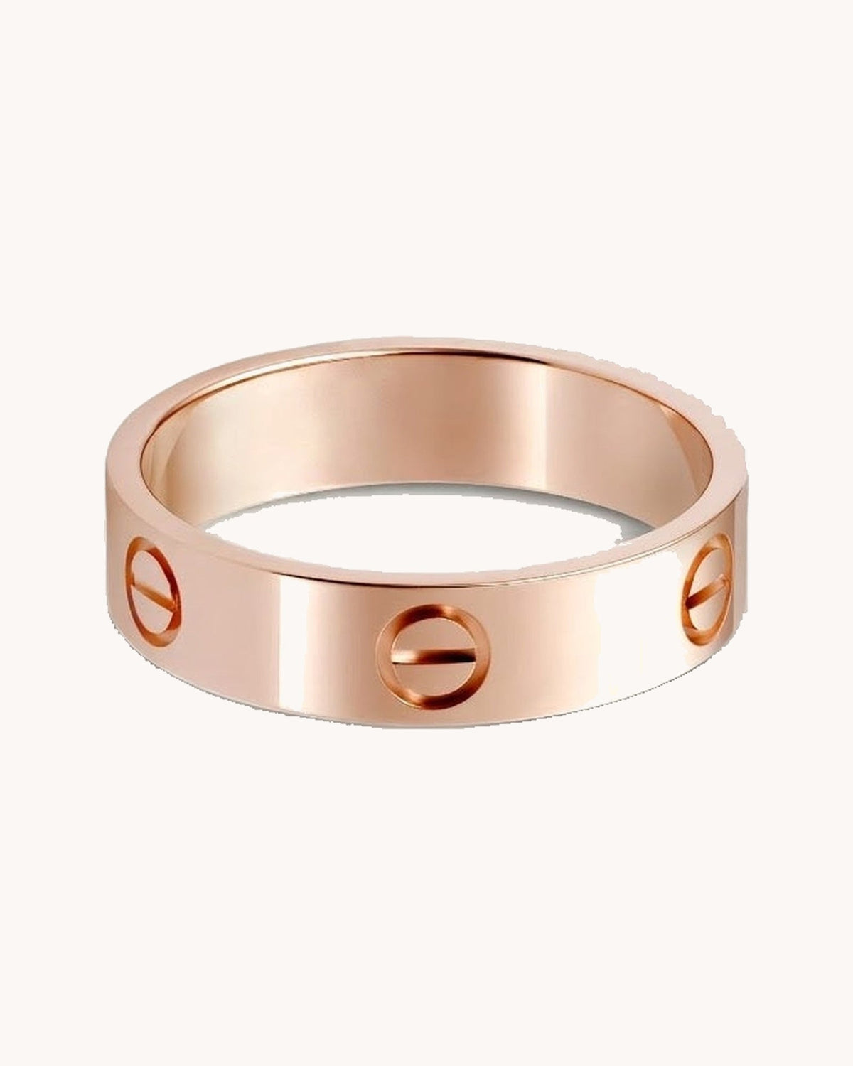 Mayceline Classic Ring — Rose Gold