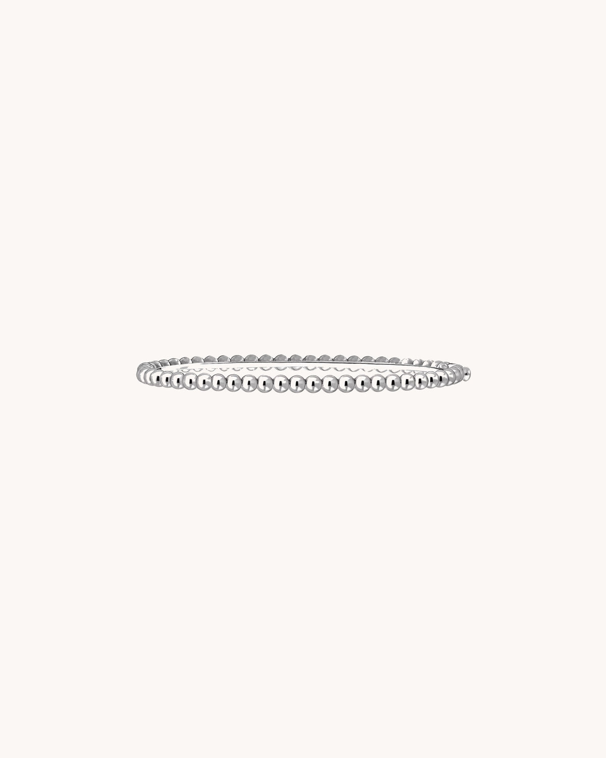 Mayceline Mille Pearls Bracelet — 18K White Gold — image 1
