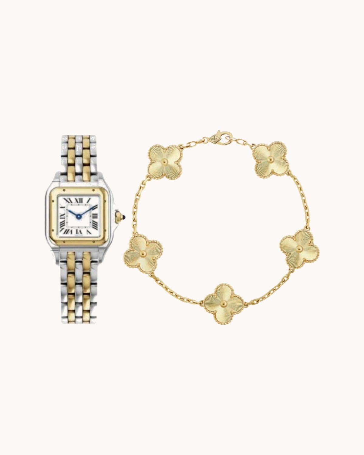 2-Piece Watch Bracelet Set "Julio"