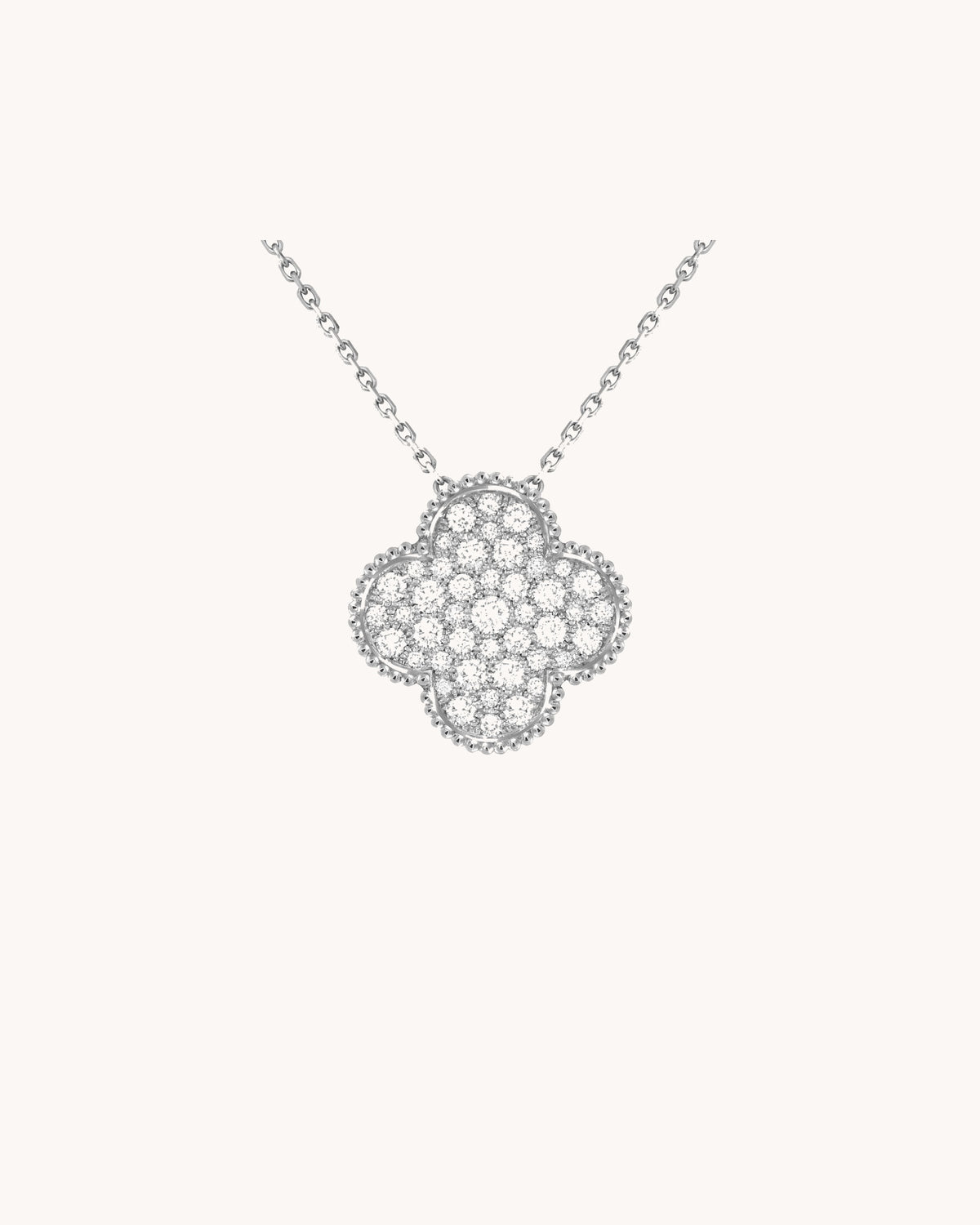 Mayceline Magic Pendant Necklace — Diamond 18K White Gold — image 1