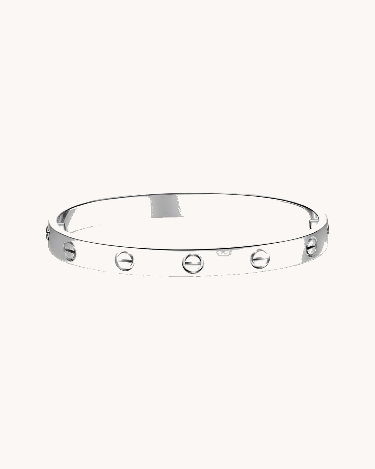 Mayceline Amour Bracelet, Classic Model — 18K White Gold — image 1
