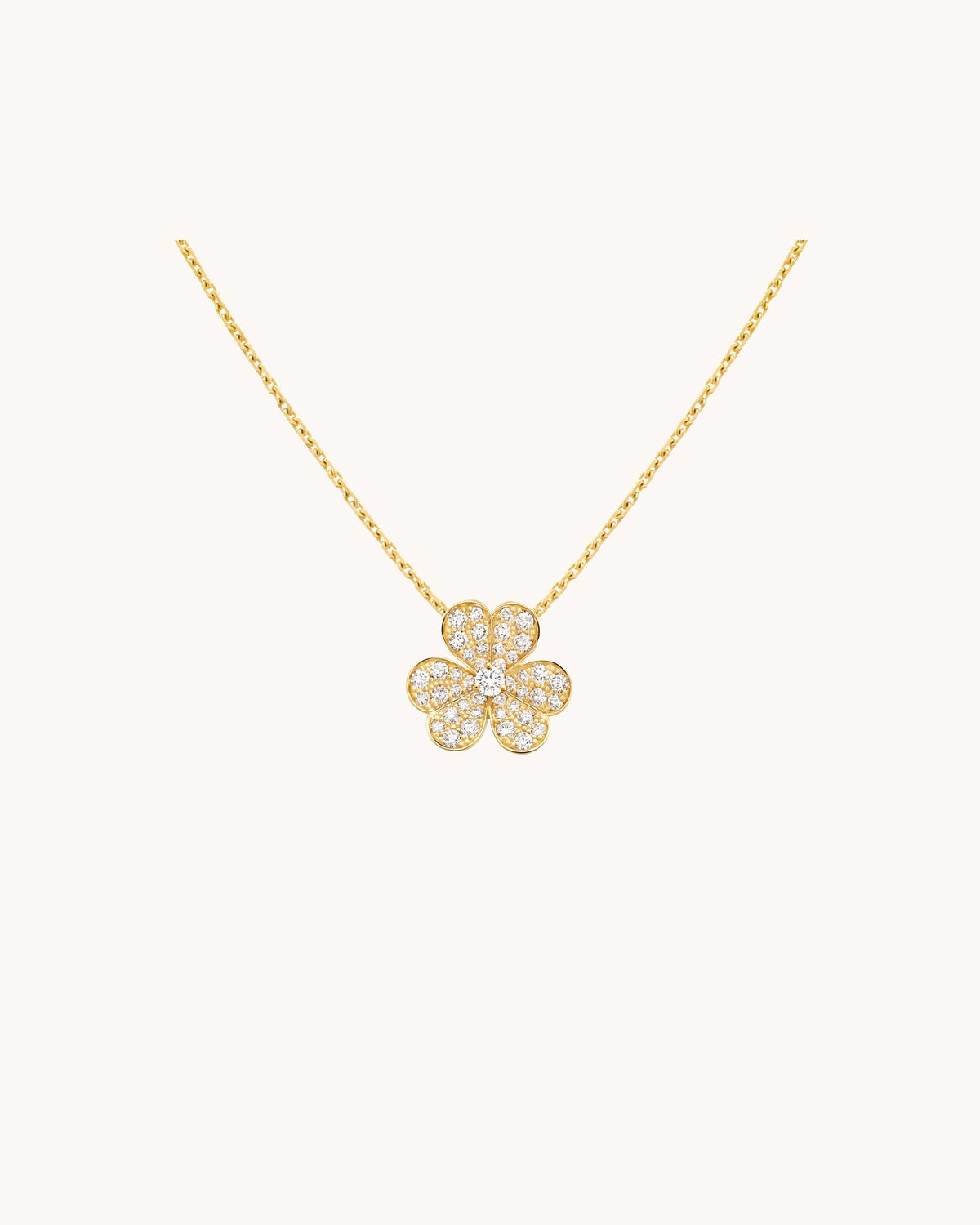 Mayceline Fleur de Lumière Necklace — Diamond 18K Yellow Gold — image 1