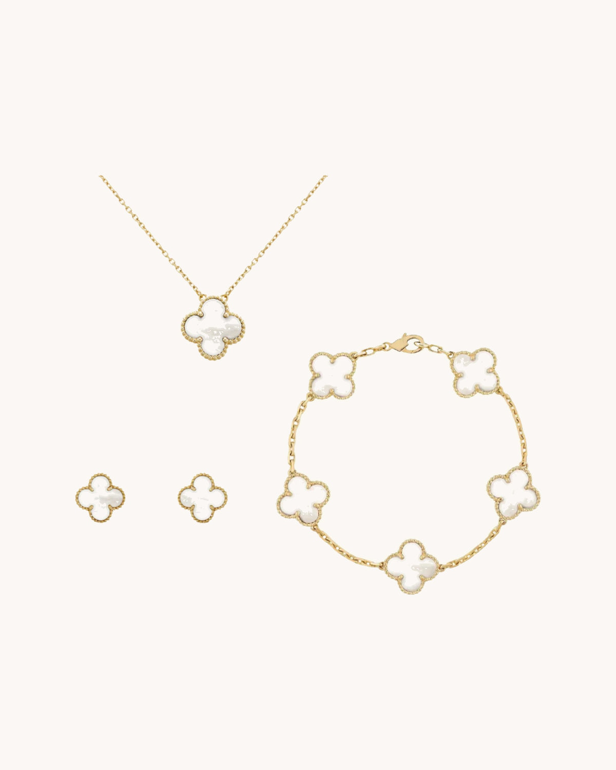 CLOVER | Premium Golden White Bundle