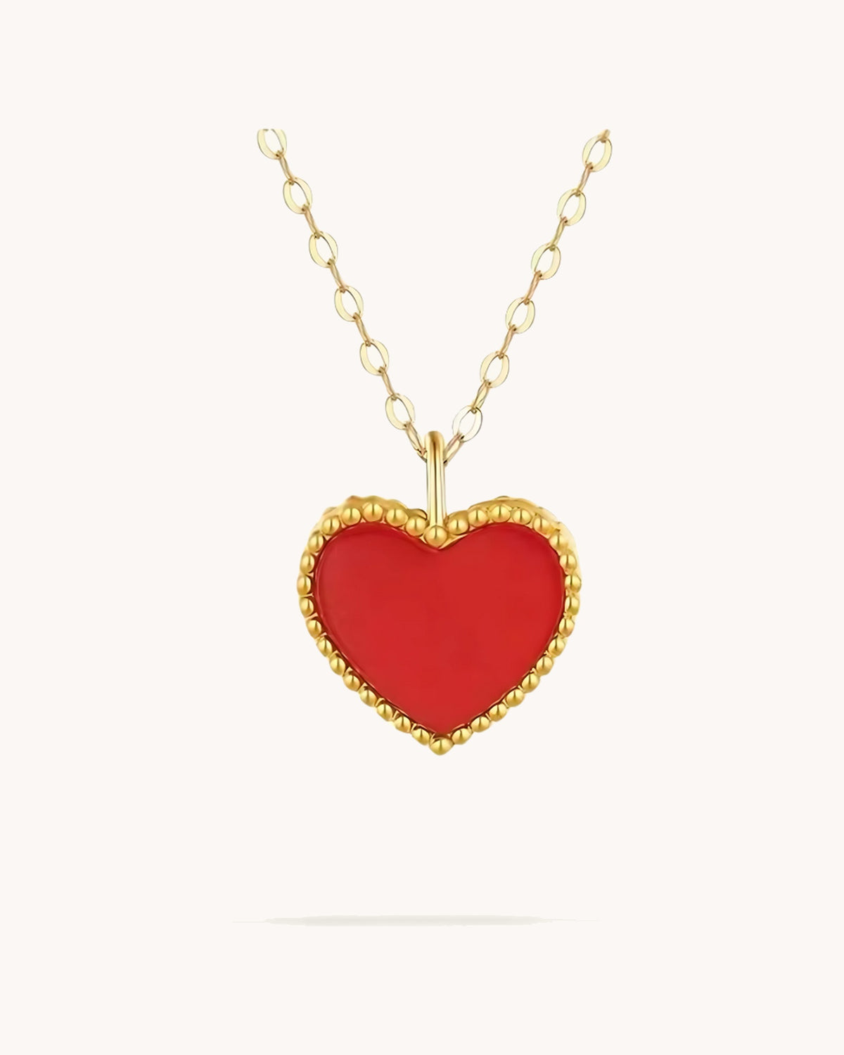 Heart Necklace - Gold