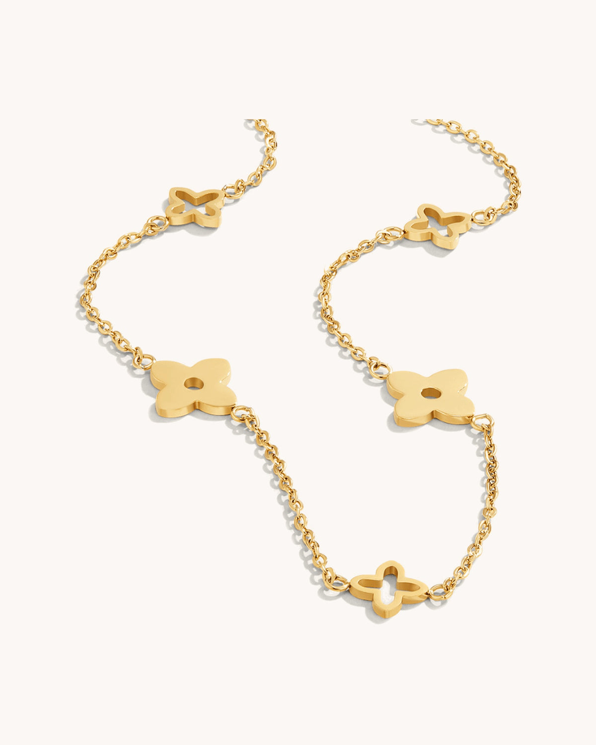 Torini | Petal Necklace Gold