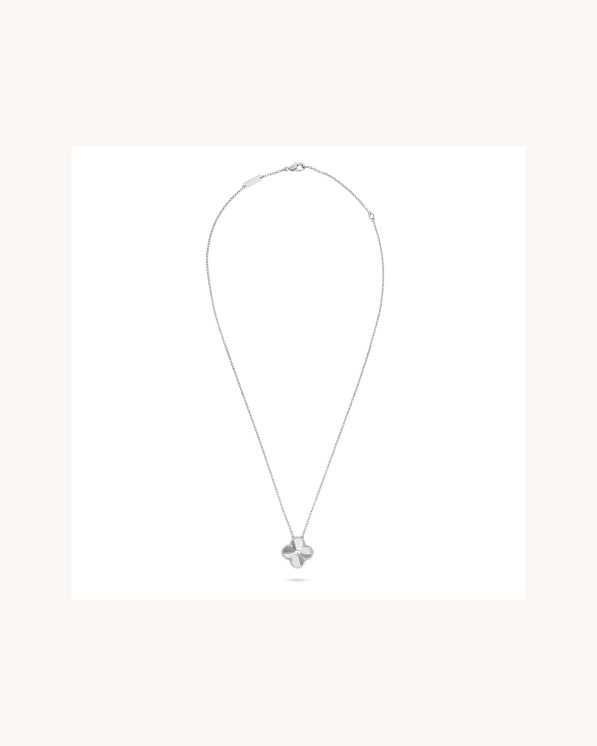 CLOVER | Silver Necklace