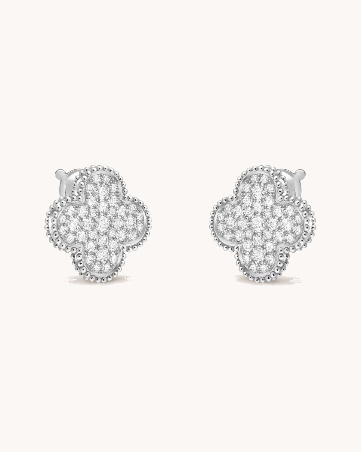 Mayceline Magic Earrings — Diamond 18K white gold