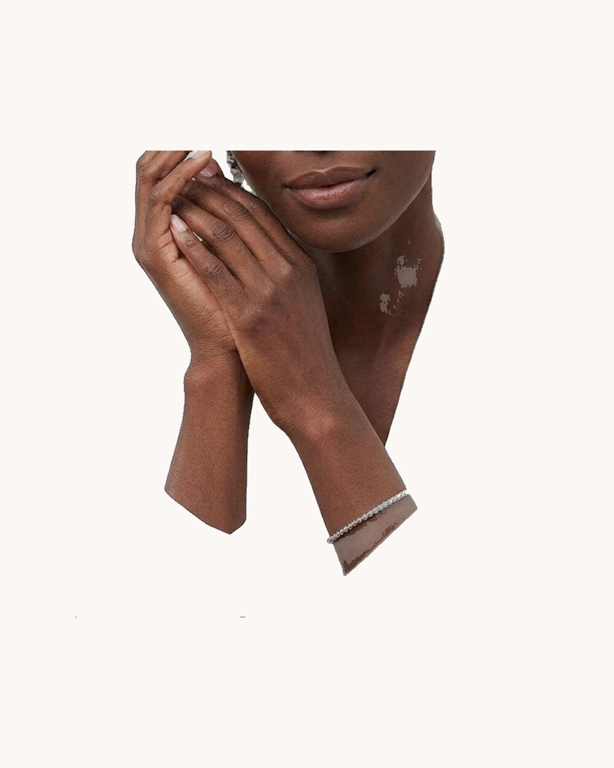 Mayceline Mille Pearls Bracelet — 18K White Gold — image 2