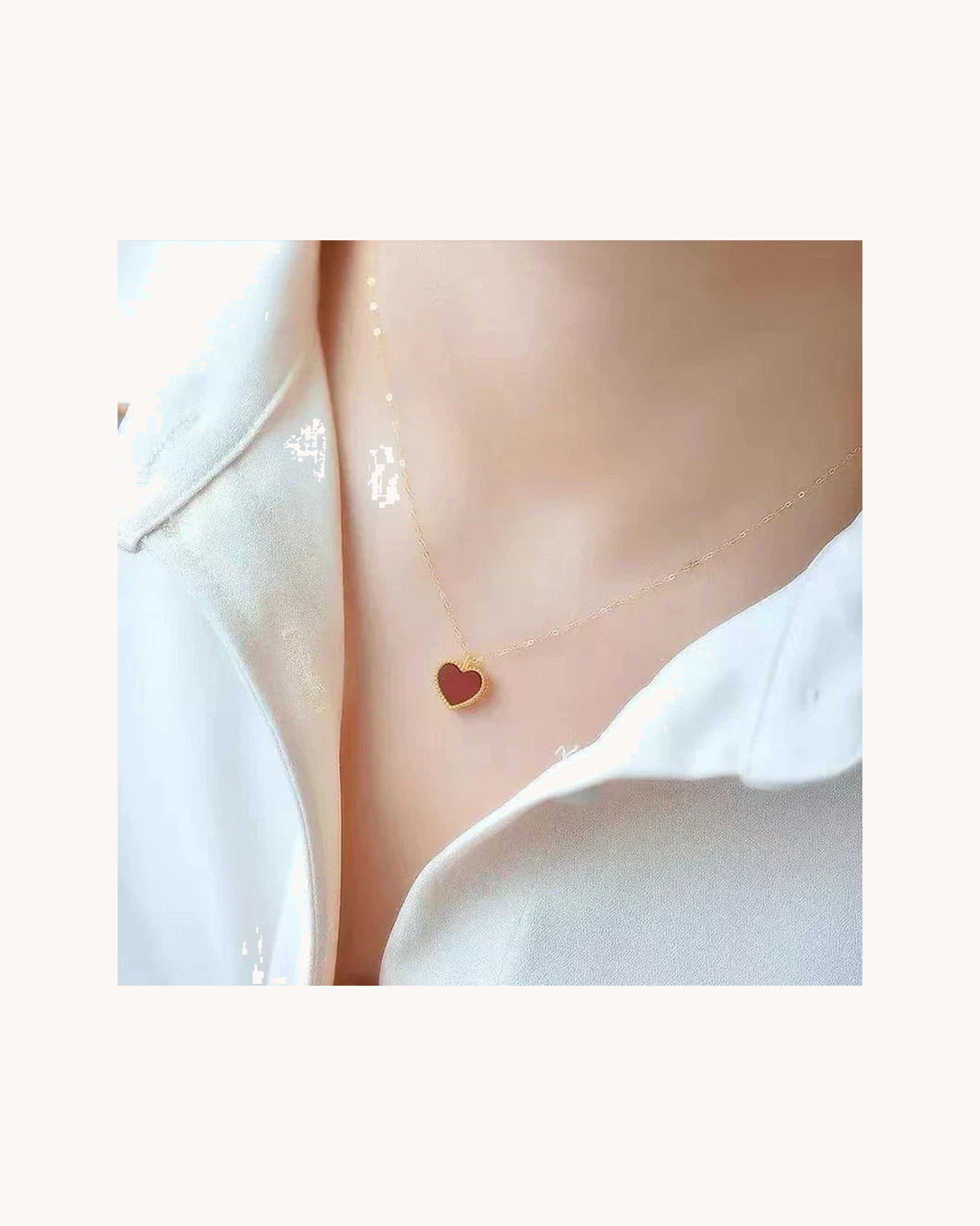 Heart Necklace - Gold