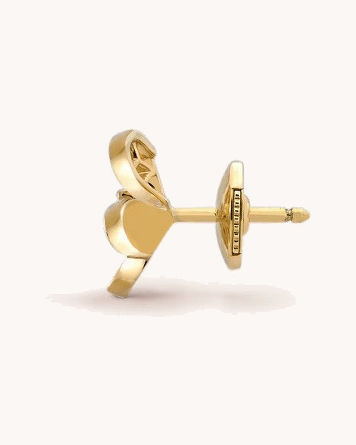 Mayceline Fleur de Lumière Earrings, Mini Model — Diamond 18K yellow gold