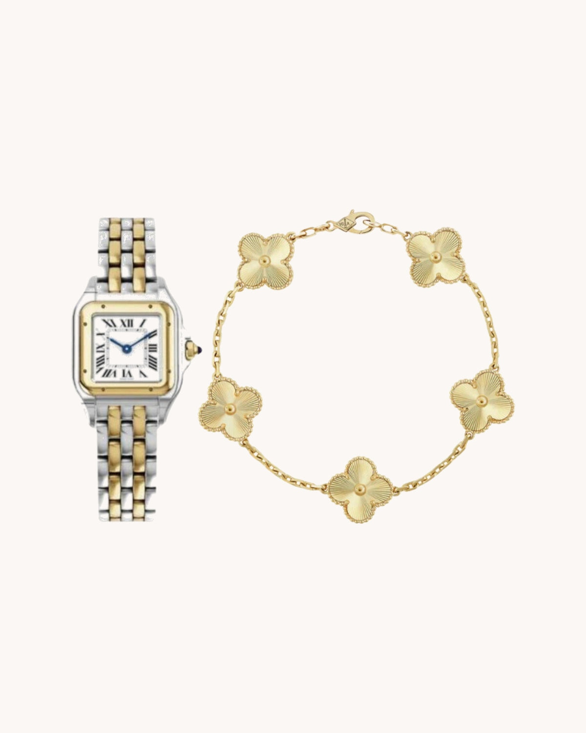 2-Piece Watch Bracelet Set "Julio"