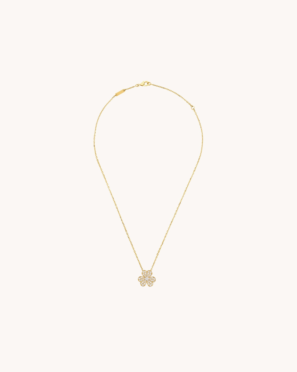 Mayceline Fleur de Lumière Necklace — Diamond 18K Yellow Gold — image 2