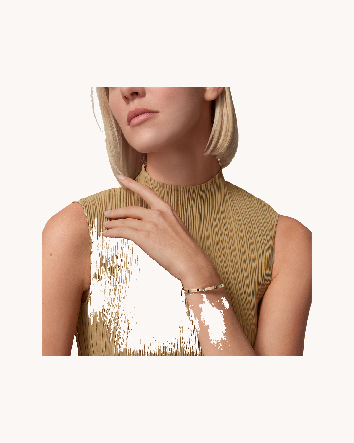 Mayceline Amour Bracelet, Small Model — 18K Yellow Gold