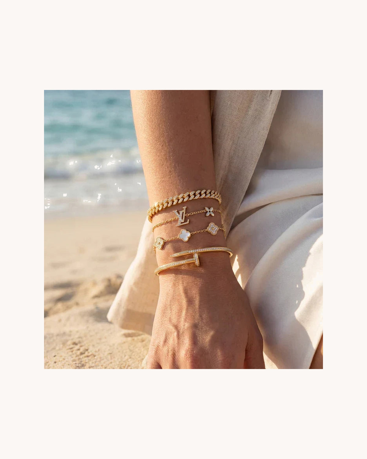 Mayceline Beverly Hills set