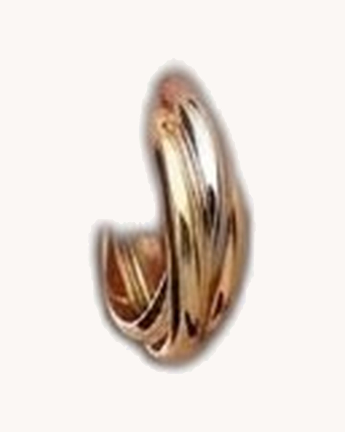 Mayceline Trinity Earrings – Small Model (18K Gold)