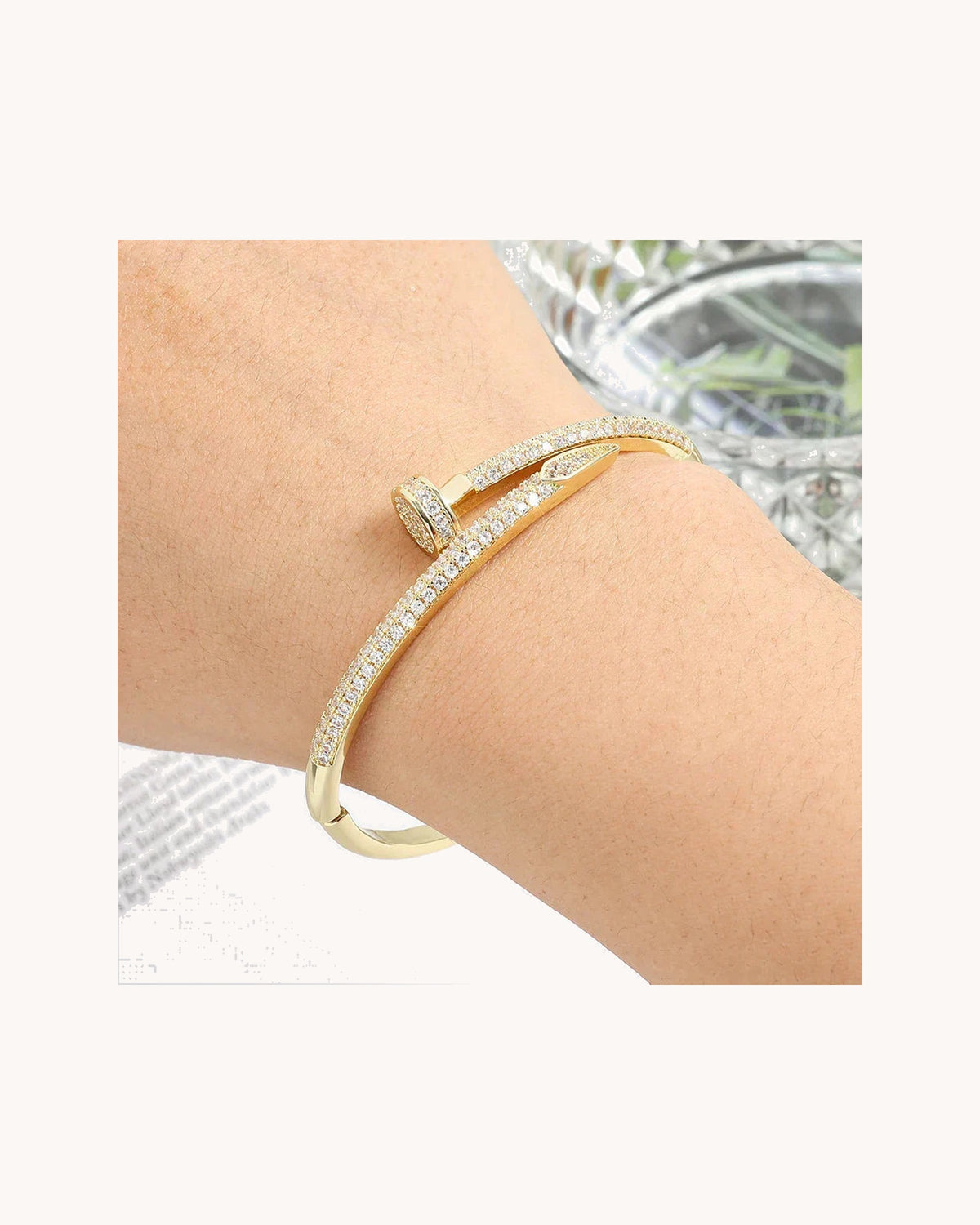 SPIKE | Full Diamond Bracelet