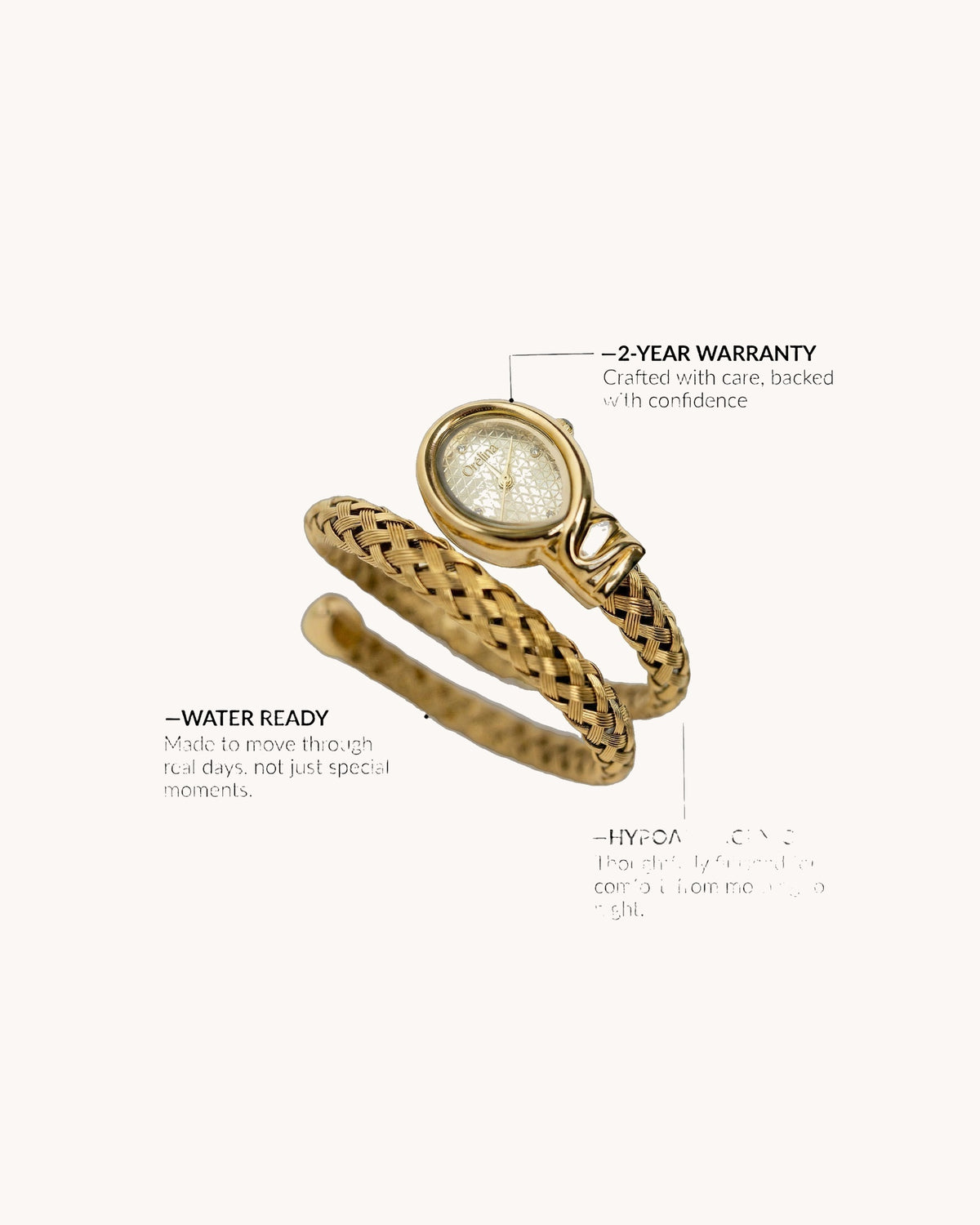 Mayceline Eden Watch — Champagne — image 2