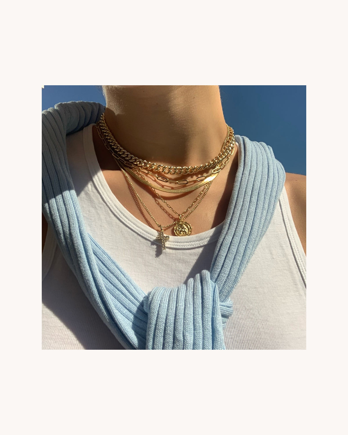 EXCLUSIVE | Elegance Cross necklace