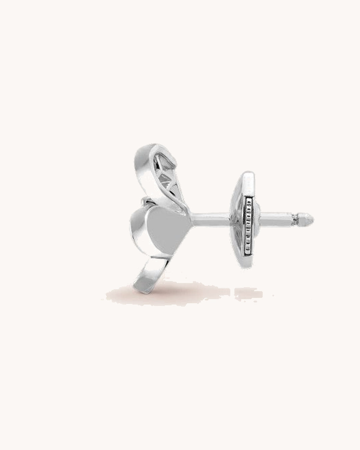 Mayceline Fleur de Lumière Earrings, Mini Model — Diamond 18K white gold
