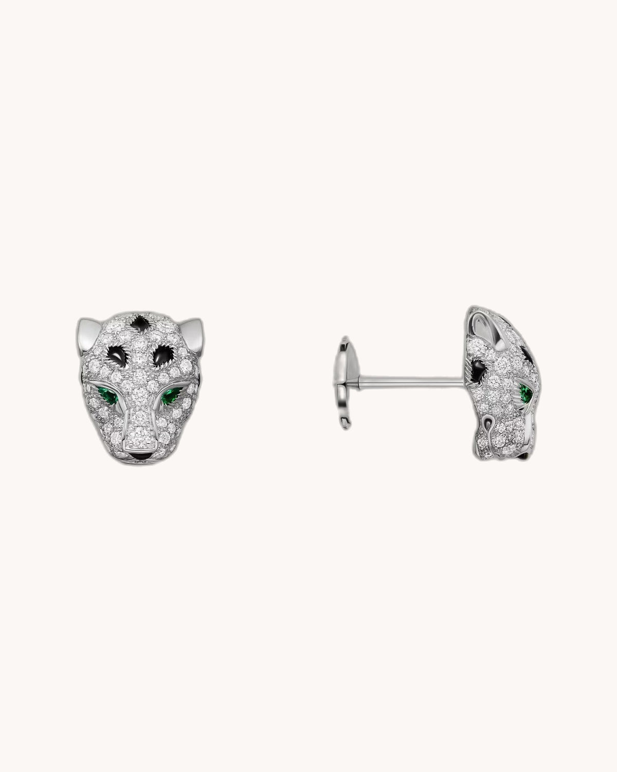 Mayceline Fauve Earrings – Small Model (White Gold)