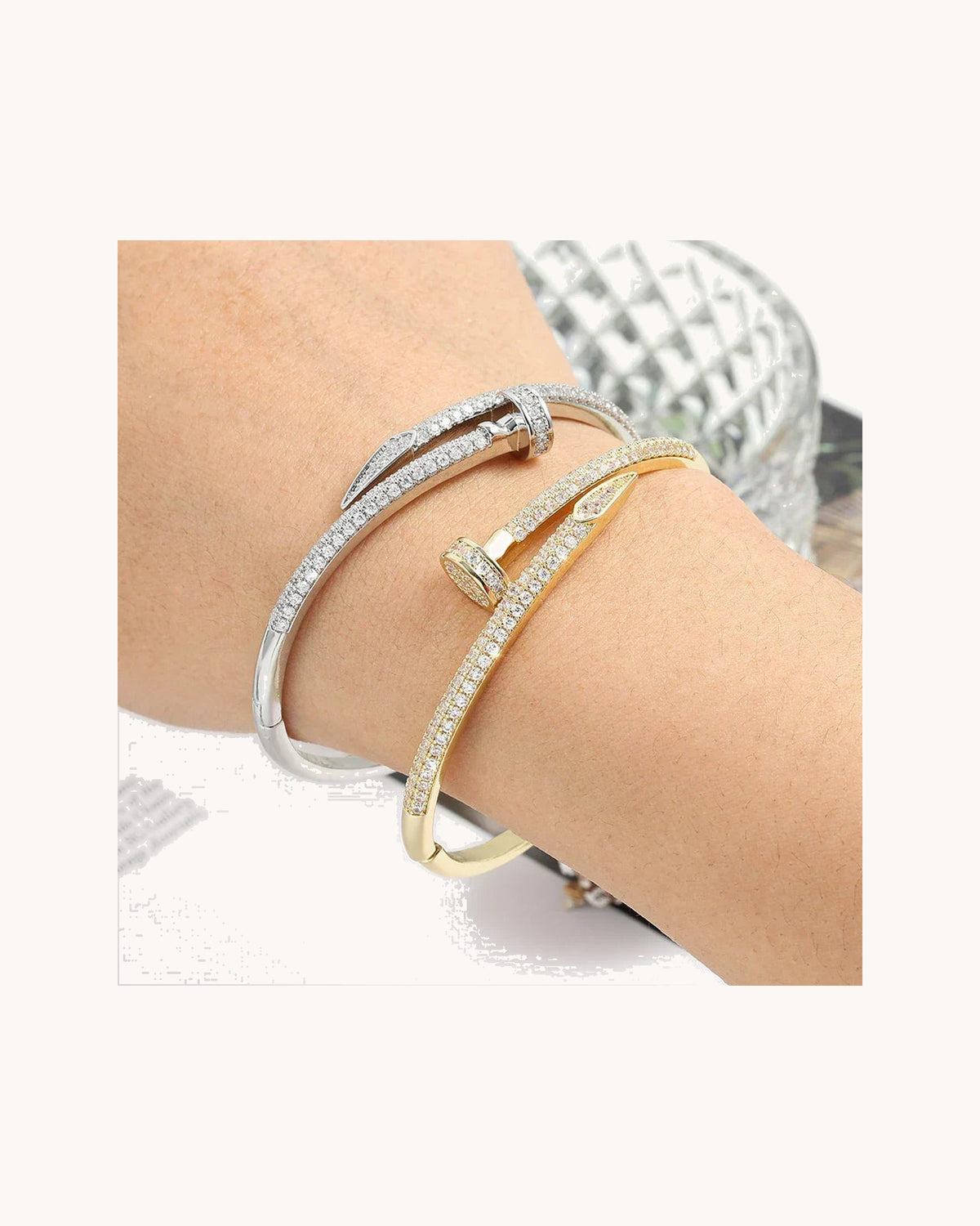 SPIKE | Full Diamond Bracelet