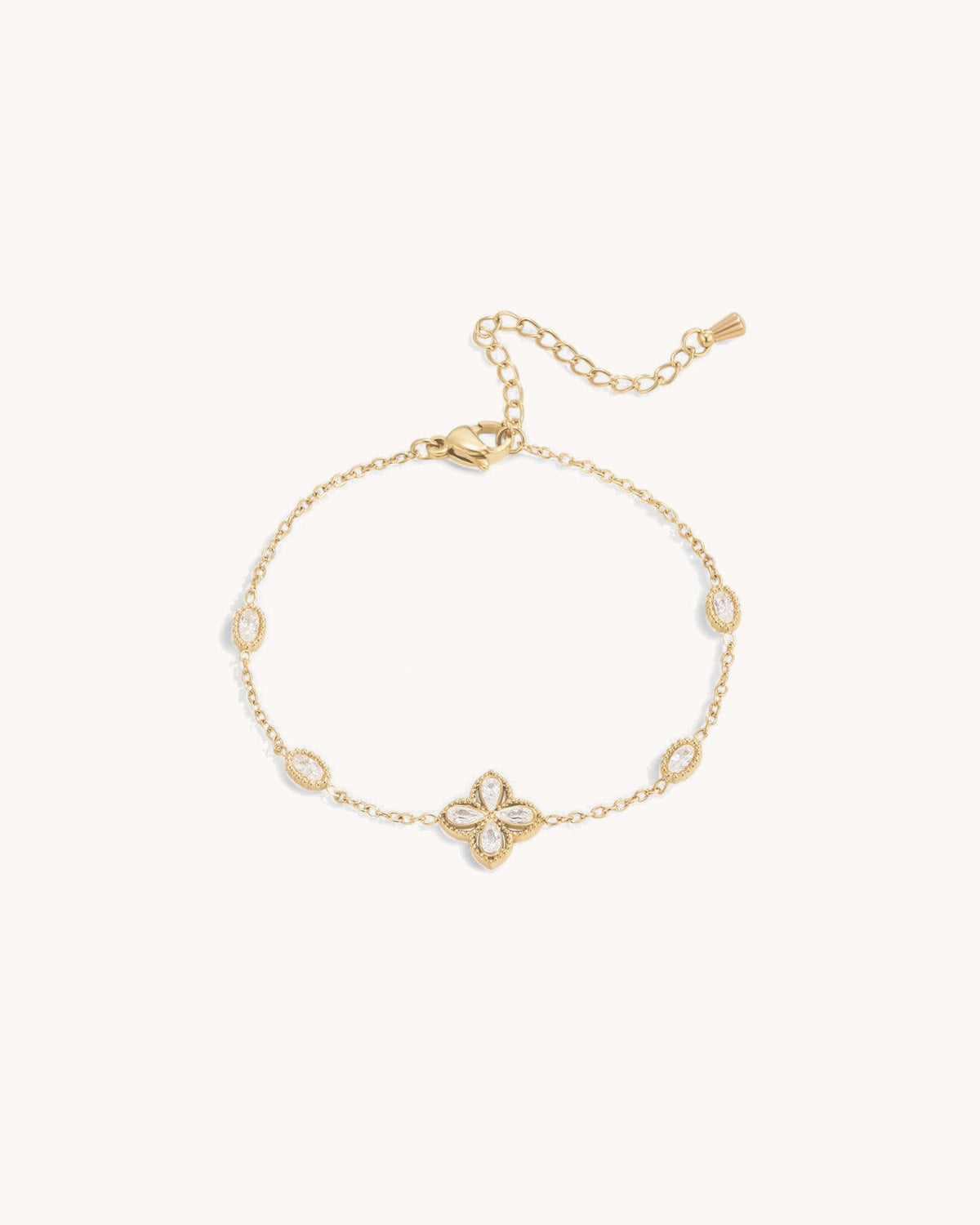 Clover | Crystal Bracelet