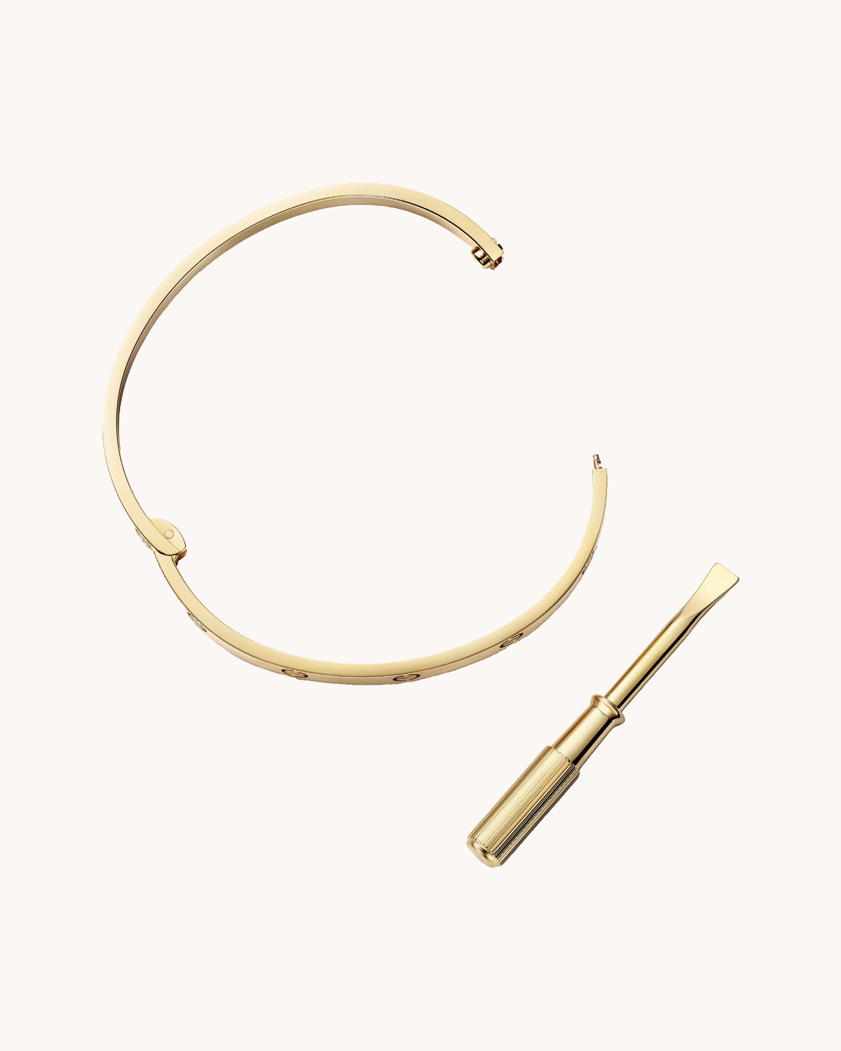 Mayceline Amour Bracelet, Medium Model — 18K Yellow Gold