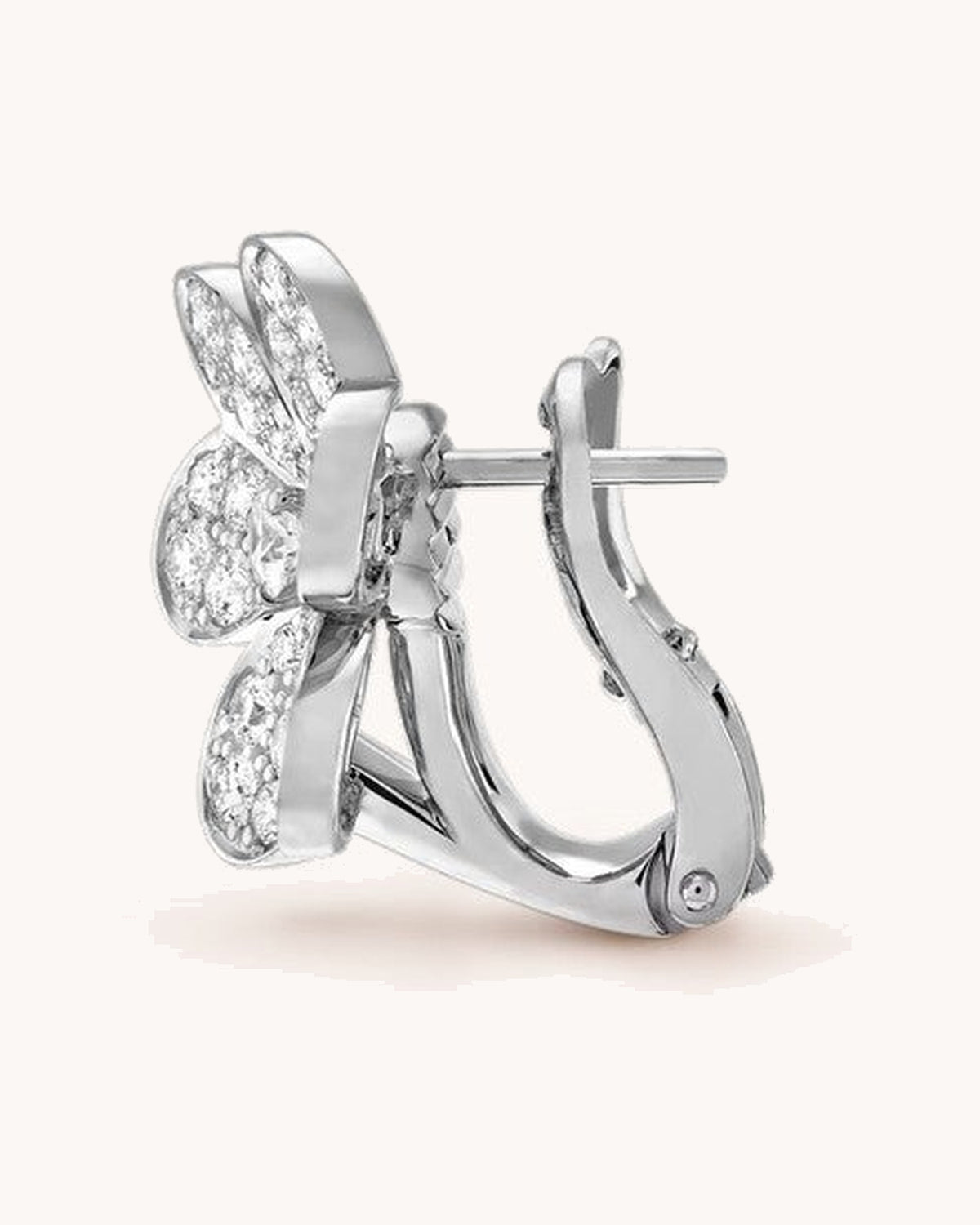 Mayceline Fleur de Lumière Earrings — Diamond 18K white gold