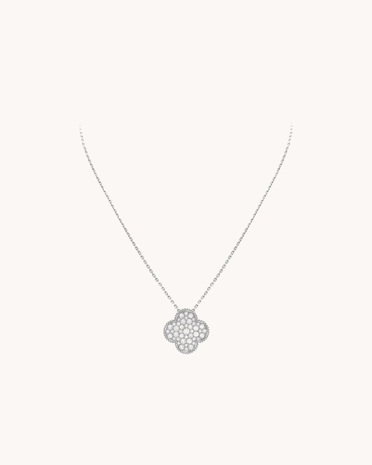 Mayceline Magic Pendant Necklace — Diamond 18K White Gold — image 3