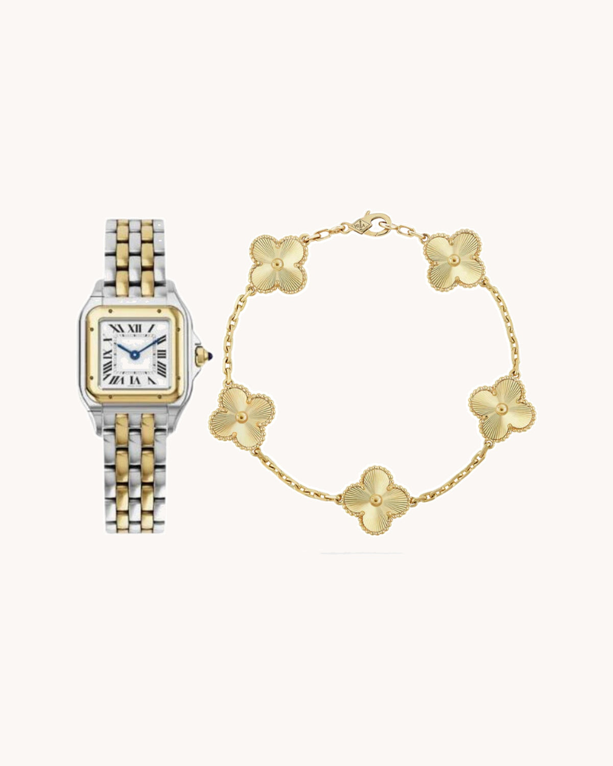 2-Piece Watch Bracelet Set "Julio"
