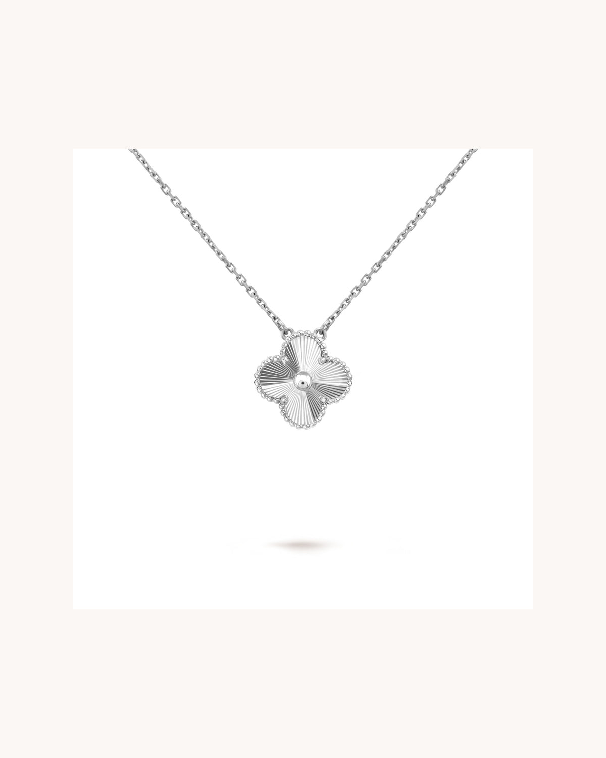 CLOVER | Silver Necklace