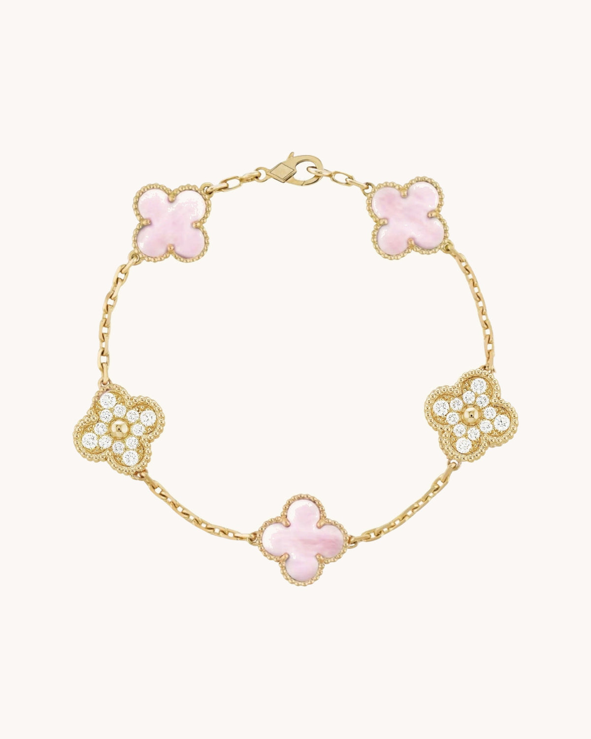 CLOVER | Golden Black Bracelet Prestige