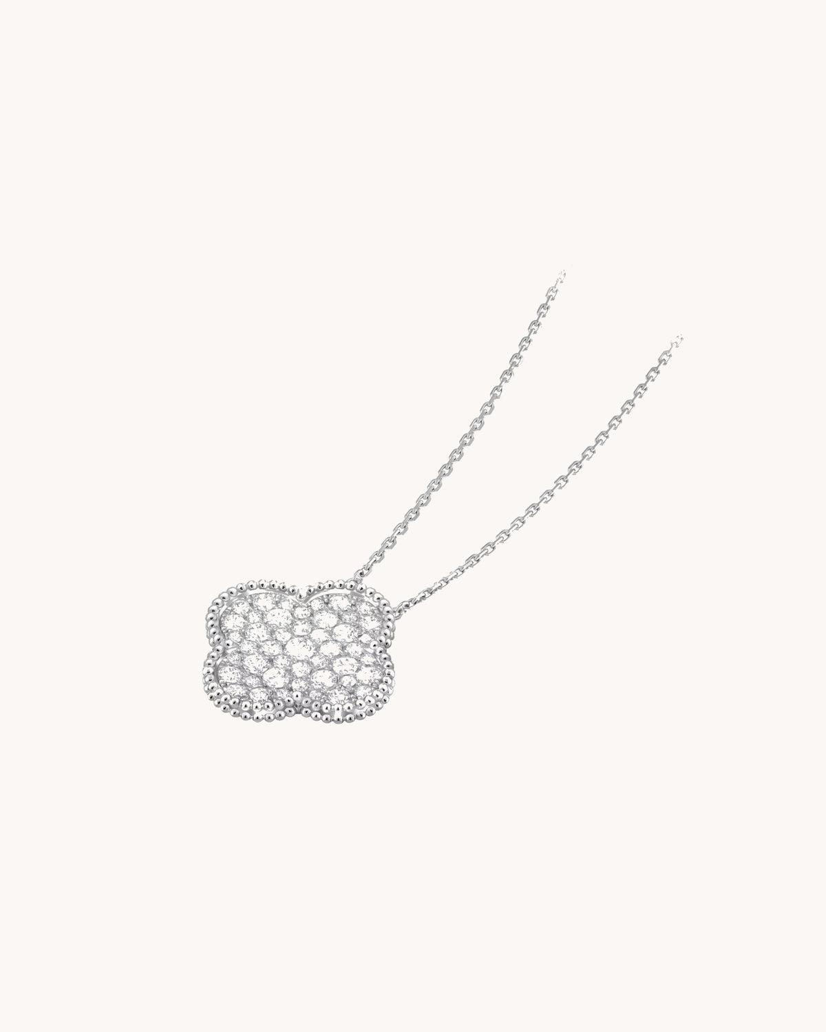 Mayceline Magic Pendant Necklace — Diamond 18K White Gold — image 4
