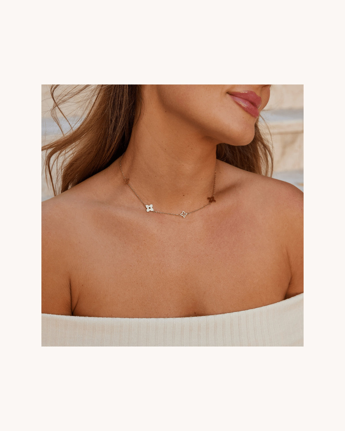 Torini | Petal Necklace Gold