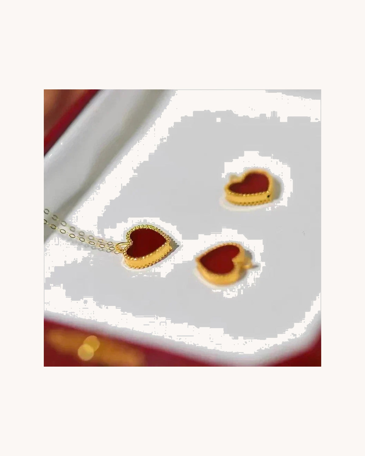 Heart Necklace - Gold