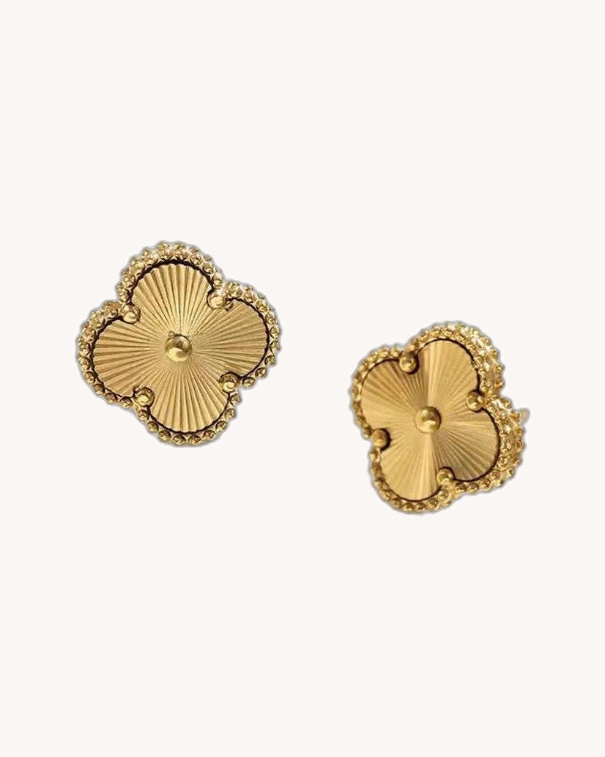 CLOVER | Gold Earrings