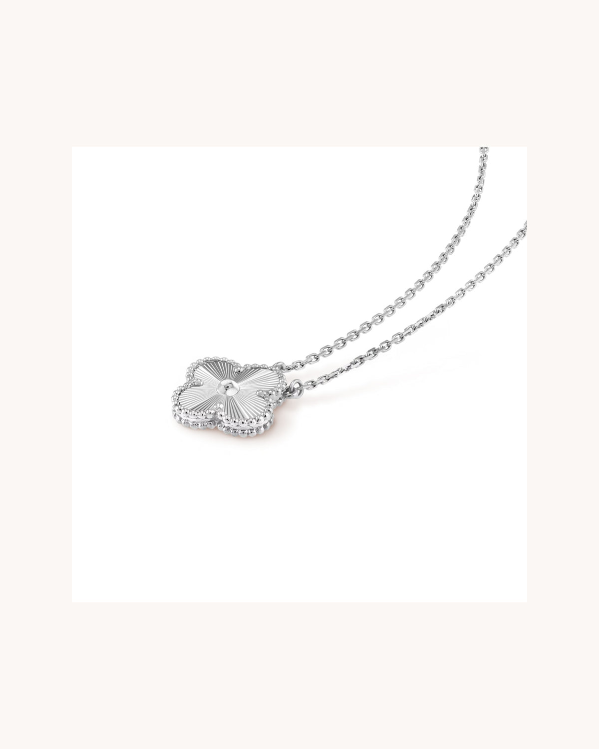 CLOVER | Silver Necklace